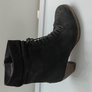 Wolky ankle boots, size 10 (42), black
